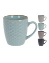 Conjunto de Chávenas de Café Excellent Houseware Geométrico Grés 4 Peças 300 ml | Tienda24 Tienda24.eu