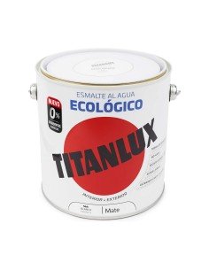 Tratamiento Titanlux 02t056625 Esmalte base Al agua Blanco 2,5 L 2,5 L de Titanlux, Protectores para superficies - Ref: S7913...