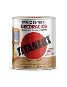 Vernice Titanlux M10100034 750 ml Incolore da Titanlux, Vernice - Ref: S7913208, Precio: 19,21 €, Descuento: %