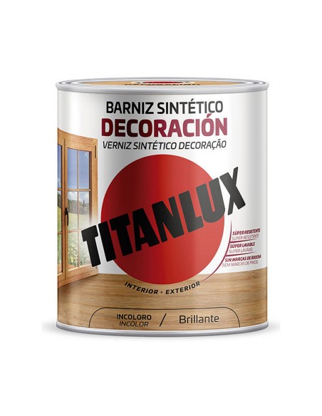 Lackierung Titanlux M10100034 750 ml Farblos | Tienda24 Tienda24.eu