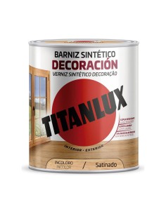 Synthetic enamel paint Titanlux 5808988 Green 750 ml | Tienda24 Tienda24.eu