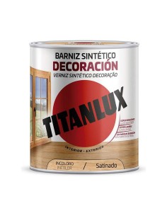 Barniz Titanlux 02t056634 750 ml Esmalte para acabados Blanco Mate | Tienda24 Tienda24.eu