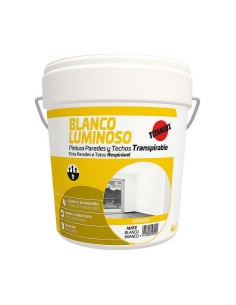 Pintura Titanlux Titanit 029190004 Techo Pared Lavable Blanco Mate 4 L | Tienda24 Tienda24.eu