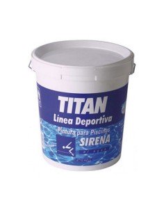 Peinture acrylique Titan Sirena 183271004 Bleu Piscine Mat 4 L de Titan, Peintures pour piscine - Ref: S7913261, Precio: 34,0...