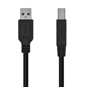 Cavo USB Aisens A105-0445 Nero 3 m (1 Unità) di Aisens, Cavi USB - Rif: M0500754, Prezzo: 6,95 €, Sconto: %