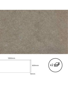 Sperrholzplatte Bertini Holz MDF 120 x 30 cm (10 Stück) | Tienda24 Tienda24.eu