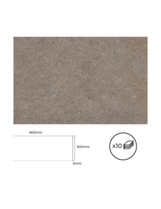 Tablero de contrachapado Bertini Madera MDF 90 x 30 cm (10 Unidades) de Bertini, Materiales básicos de construcción - Ref: S7...