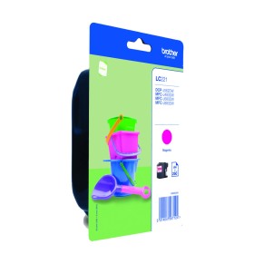 Tinteiro de Tinta Original Brother LC-221MBP Magenta de Brother, Toners e tinta de impressora - Ref: M0502989, Preço: 12,29 €...