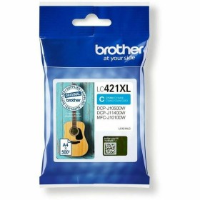 Tinteiro de Tinta Original Brother LC-421XLC Ciano de Brother, Toners e tinta de impressora - Ref: M0503053, Preço: 19,23 €, ...