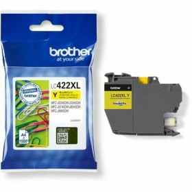 Cartuccia ad Inchiostro Originale Brother LC-422XLY Giallo di Brother, Toner e inchiostro per stampante - Rif: M0503066, Prez...