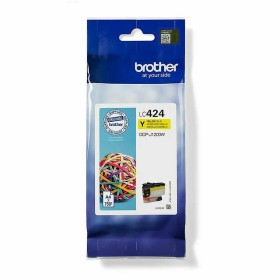 Cartucho de Tinta Original Brother LC-424Y Amarillo de Brother, Tóners y tinta de impresora - Ref: M0503072, Precio: 17,06 €,...