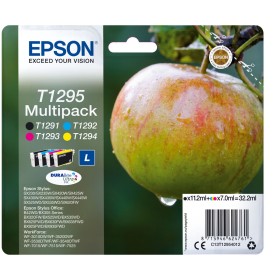 Cartouche d'encre originale Epson T1295 Noir de Epson, Toners et encre pour imprimante - Réf : M0505973, Prix : 72,50 €, Remi...