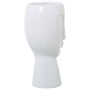 Vase Alexandra House Living Blanc Céramique Brillant Visage 22 x 22 x 47 cm de Alexandra House Living, Vases - Réf : D1621571...