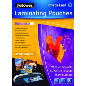 Fundas de plastificar Fellowes 5306114 Transparente (100 Unidades) de Fellowes, Plastificadoras - Ref: M0508289, Precio: 11,3...