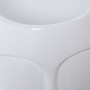 Vase Alexandra House Living Blanc Céramique Brillant Visage 22 x 22 x 47 cm de Alexandra House Living, Vases - Réf : D1621571...