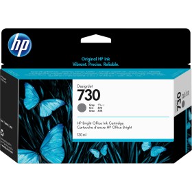 Tinteiro de Tinta Original HP 730 Preto Cinzento de HP, Toners e tinta de impressora - Ref: M0509766, Preço: 97,37 €, Descont...