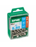 Box of screws SPAX 4197000500502 Wood screw Flat head (5 x 50 mm) (5,0 x 50 mm) | Tienda24 Tienda24.eu