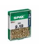 Box of screws SPAX 4081020200122 Wood screw Flat head (2 x 12 mm) (2,0 x 12 mm) | Tienda24 Tienda24.eu