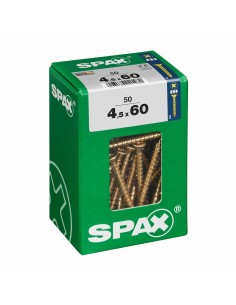 Caja de tornillos SPAX Tornillo de madera Cabeza plana (4,5 x 60 mm) de SPAX, Tornillos - Ref: S7913918, Precio: €10.30, Desc...