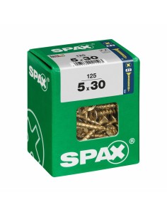 Boîte à vis SPAX Vis à bois Tête plate (5 x 30 mm) (5,0 x 30 mm) de SPAX, Vis - Ref: S7913926, Precio: €13.60, Descuento: %