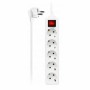 Extensão com 5 Tomadas com Interruptor Ewent EW3916 Schuko (1,5 m) de Ewent, Réguas - Ref: S0220098, Preço: 10,73 €, Desconto: %