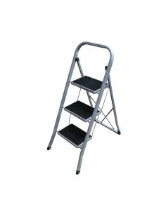 Klappbare Leiter Weiß Schwarz Grau Metall 38 x 50 x 84 cm (6 Stück) | Tienda24 Tienda24.eu