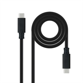 Câble USB C NANOCABLE 10.01.4101-L150 1,5 m Noir de NANOCABLE, Câbles et connectique - Réf : S0236117, Prix : 8,91 €, Remise : %