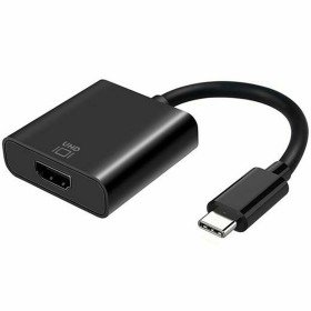 USB-C zu HDMI-Kabel Aisens Conversor USB-C a HDMI 4k@60Hz, USB-C/M-HDMI/H, Negro, 15cm 4K von Aisens, Datenkabel - Ref: S0236...