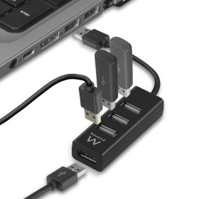 USB Hub Ewent EW1123 Black by Ewent, USB hubs - Ref: S0240704, Price: 7,57 €, Discount: %