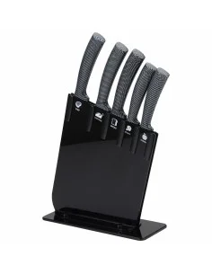 Messerset Cecotec Santoku Schwarz Edelstahl Carbonfaser (4 pcs) | Tienda24 Tienda24.eu