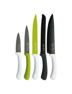 Set de Cocina Quttin Nero Negro 3 Piezas (12 Unidades) | Tienda24 Tienda24.eu