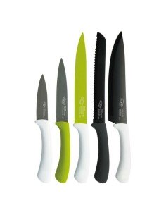 Set de Cocina Quttin Nero Negro 6 Piezas (4 Unidades) | Tienda24 Tienda24.eu