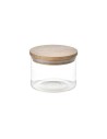 3 Tubs San Ignacio Crystal Transparent Bamboo | Tienda24 Tienda24.eu