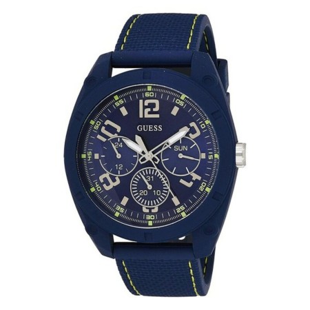 Men's Watch Guess W1256G3 (Ø 46 mm) by Guess, Wrist Watches - Ref: S0345395, Price: 65,97 €, Discount: %