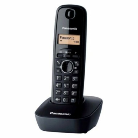 Wireless Phone Panasonic KX-TG1611SPH Black Amber by Panasonic, Analogue telephones - Ref: S0400907, Price: 22,24 €, Discount: %