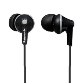 Headphones Panasonic RP-HJE125E-K in-ear Black by Panasonic, Headphones and accessories - Ref: S0401705, Price: 8,65 €, Disco...