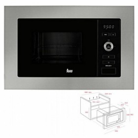 Built-in microwave with grill Teka MWE 225 FI 20 L 800W Steel 800 W 20 L by Teka, Grill Microwaves - Ref: S0407913, Price: 18...