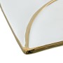 Centerpiece Alexandra House Living White Golden Ceramic 8 x 22 x 37 cm by Alexandra House Living, Ornaments - Ref: D1621590, ...