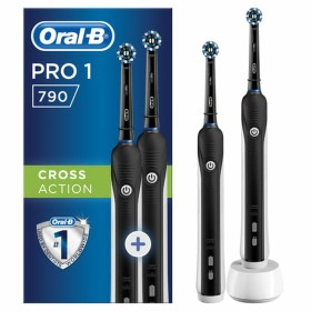 Elektrische Zahnbürste Oral-B 790 CrossAction (2 Stück) von Oral-B, Elektrische Zahnbürsten und Zubehör - Ref: S0447502, Prei...