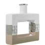 Vaso Alexandra House Living Bianco Argentato Ceramica 24 x 6 x 24 cm di Alexandra House Living, Vasi - Rif: D1621593, Prezzo:...