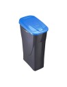 Papelera Negro/Azul Polipropileno (15 L) | Tienda24 Tienda24.eu