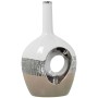 Vase Alexandra House Living White Beige Silver Ceramic 11 x 17 x 28 cm by Alexandra House Living, Vases - Ref: D1621597, Pric...