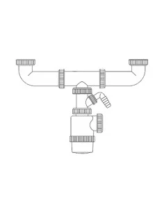 Washbasin Siphon Mirtak PVC by Mirtak, Pipe Fittings - Ref: S7914696, Price: 10,78 €, Discount: %