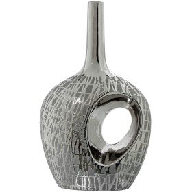 Vaso Alexandra House Living Argentato Ceramica 12 x 21 x 33 cm di Alexandra House Living, Vasi - Rif: D1621604, Prezzo: 48,17...