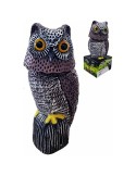 Ahuyentador EDM Búho Pájaros Ø 19 x 40 cm Polipropileno | Tienda24 Tienda24.eu