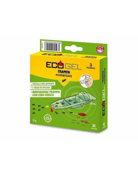 Insecticide Novar Ecogel 3 Pièces Fourmis Piège 15 g | Tienda24 Tienda24.eu