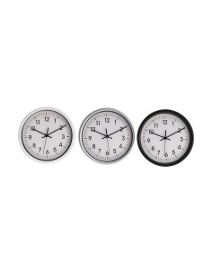 Reloj de Pared DKD Home Decor 50 x 3,5 x 50 cm Negro Blanco Vintage Madera MDF (2 Unidades) | Tienda24 Tienda24.eu