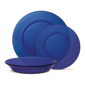 Tableware Duralex Lys Glass Dark blue 12 Pieces by Duralex, Combination Sets - Ref: S2210652, Price: 20,92 €, Discount: %