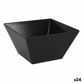 Slate Effect Ceramic Tray Quid Gastro Fun Black (30 x 30 cm) (12 Units) | Tienda24 - Global Online Shop Tienda24.eu