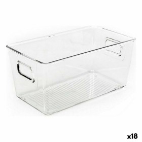 Caixa Multiusos Domopak Living Katla Com rodas Com pegas Transparente 57 L (59 x 39 x 36,5 cm) | Tienda24 - Global Online Shop Tienda24.eu